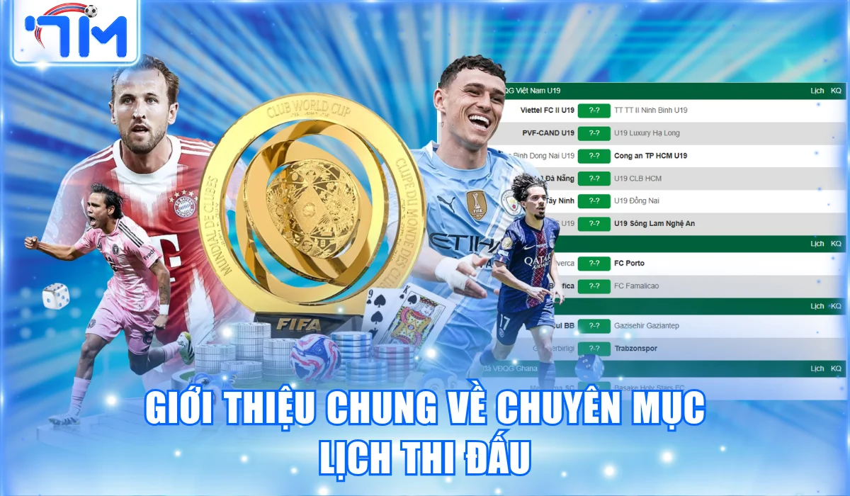 lịch thi đấu