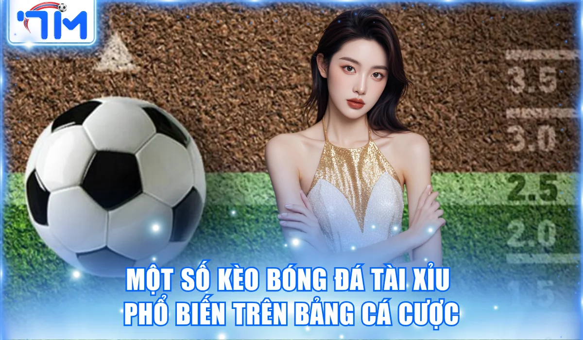 Chơi Cá Độ Bóng Đá Tài Xỉu | Chiến Thuật Đọc Vị Bảng Kèo 2 Một số kèo bóng đá Tài xỉu phổ biến trên bảng cá cược