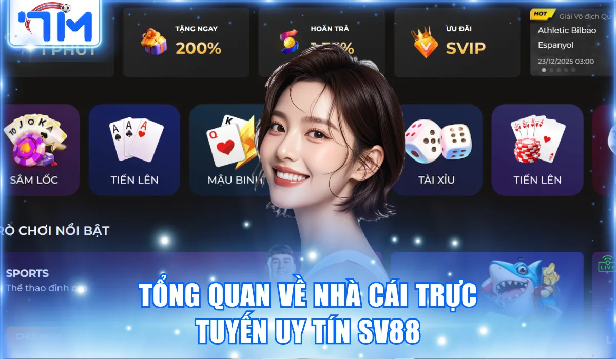 Tổng quan về nhà cái trực tuyến uy tín SV88