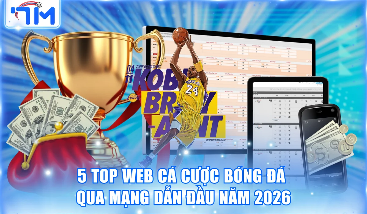 5 Top Web Cá Cược Bóng Đá Qua Mạng Dẫn Đầu Năm 2026