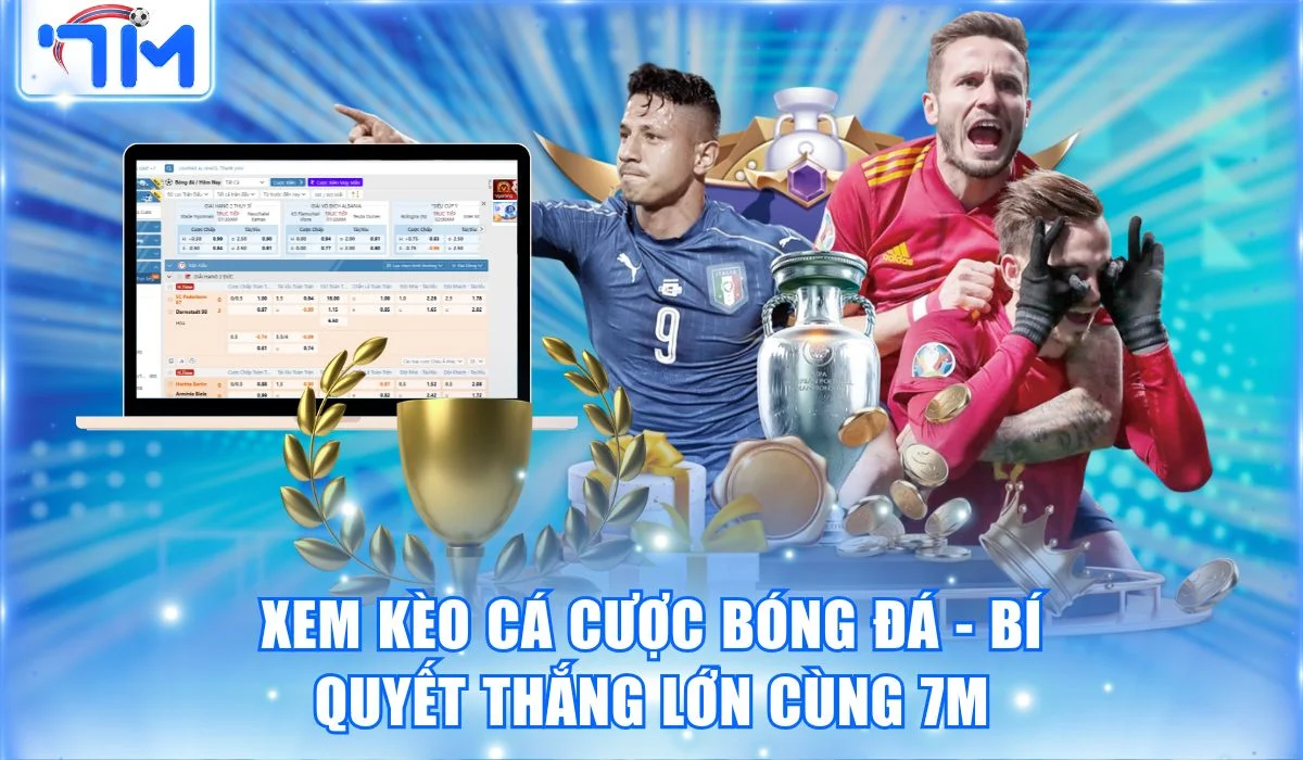 Xem Kèo Cá Cược Bóng Đá – Bí Quyết Thắng Lớn Cùng 7M