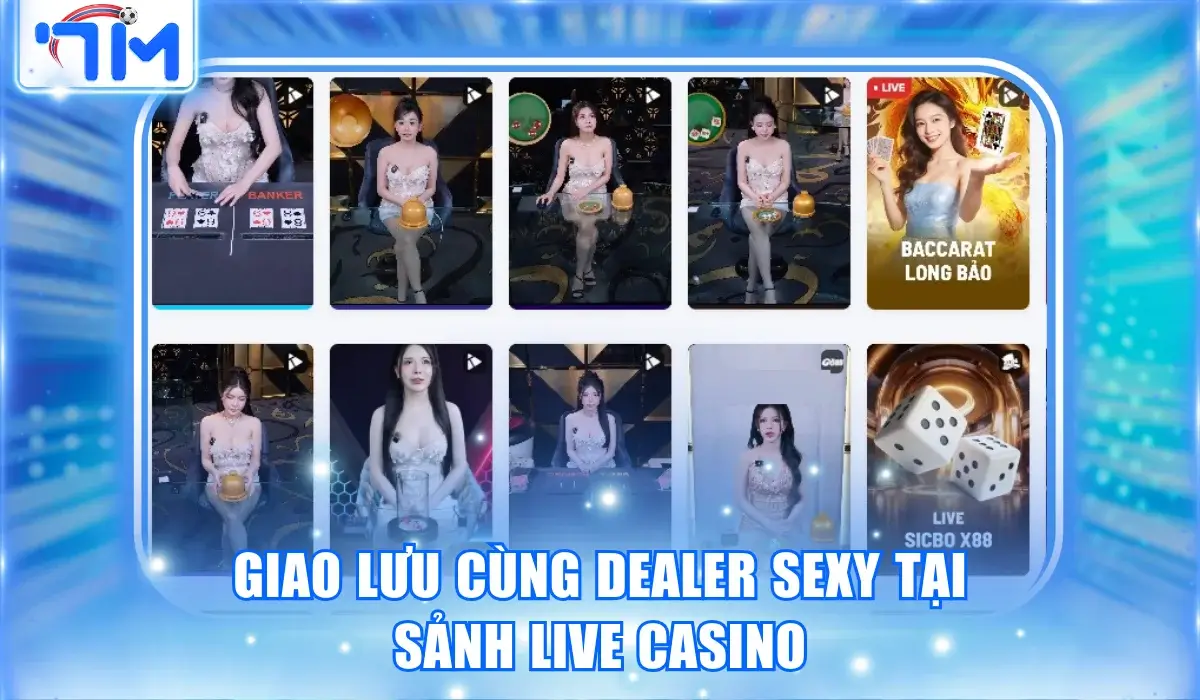 Đánh Giá 9win - Sân Chơi Cá Cược Triệu Lượt Truy Cập 2 Giao lưu cùng dealer sexy tại live casino 9win