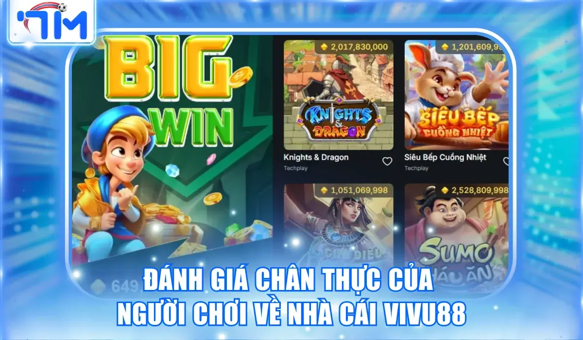 Tổng hợp đánh giá chân thực của người chơi về Vivu88