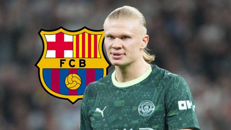 Barca bất ngờ nhắm đến Haaland