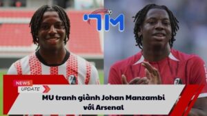 MU tranh giành Johan Manzambi với Arsenal