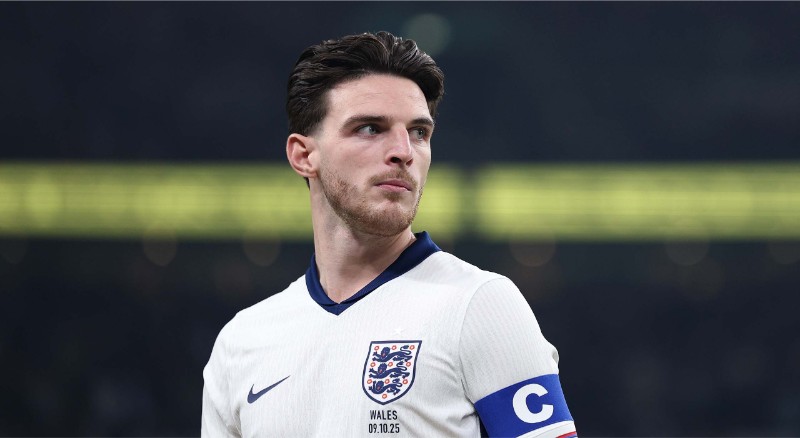ĐT Anh chốt phó thủ lĩnh tại World Cup 2026 1 Declan Rice được HLV Tuchel tin tưởng