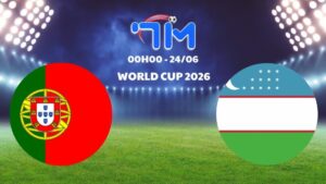 Soi kèo Bồ Đào Nha vs Uzbekistan | 00h00 ngày 24/06 1 Soi kèo Bồ Đào Nha vs Uzbekistan | 00h00 ngày 24/06
